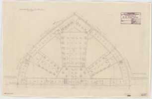 Haus des Rundfunks, Berlin-Charlottenburg: Fundamente 1:200