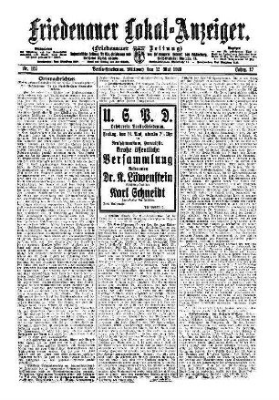 Nr. 105, 12.05.1920