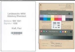 Entnazifizierung Paul Kraft , geb. 08.03.1900 (Feuerwehrmann)