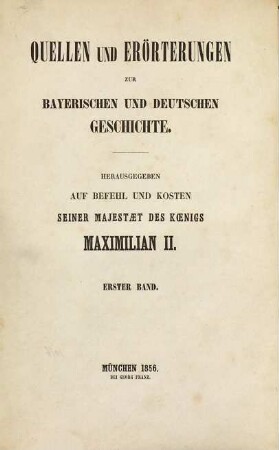Schenkungsbuch des Klosters St. Emmeramm zu Regensburg