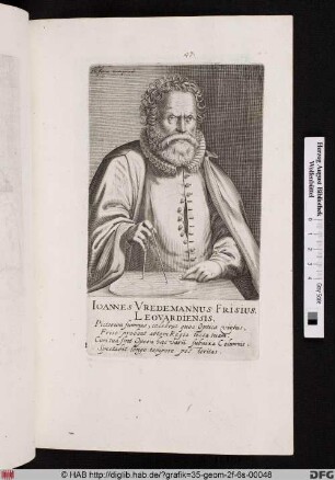 Ioannes Vredemannus Frisius .