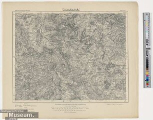 Karte des Deutschen Reiches. 463. Geisa.