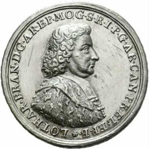 Erzbischof - Medaille auf den Besuch in Erfurt