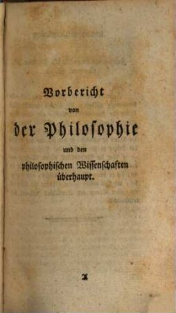 Logik und Metaphysik
