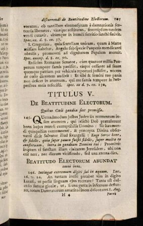 105-118, Titulus V