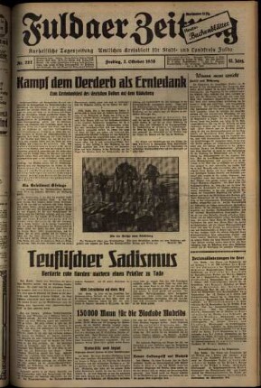Ausgabe vom Freitag, den 02. Oktober 1936.