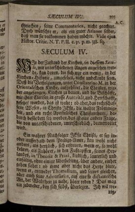 Sæculum IV.