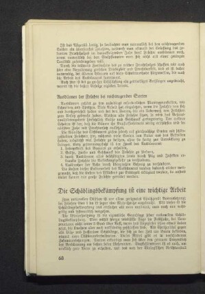 Die Schädlingsbekämpfung ist eine wichtige Arbeit