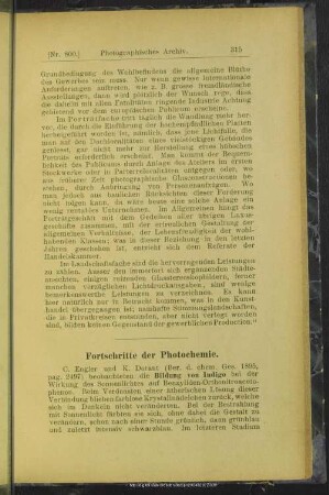Fortschritte der Photochemie