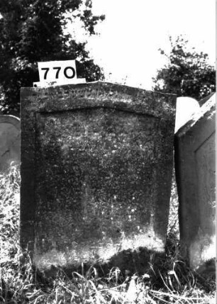 Grabstein 770