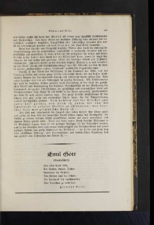 Emil Gött (Hausinschrift.)