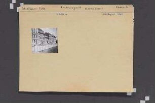 Fischerkiez. Berlin, Mitte, Friedrichsgracht (ab 1969 an dieser Stelle verkürzt)