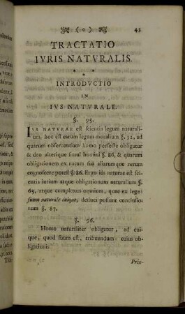 Introductio in Ius Naturale.