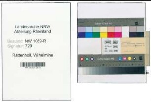Entnazifizierung Wilhelmine Rattenholl , geb. 00.00.0000 (Diakonisse)