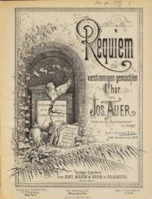 Requiem : für 4stimmigen gemischten Chor