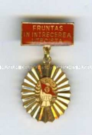 Abzeichen "Fruntas in intrecerea utecista", Rumänien