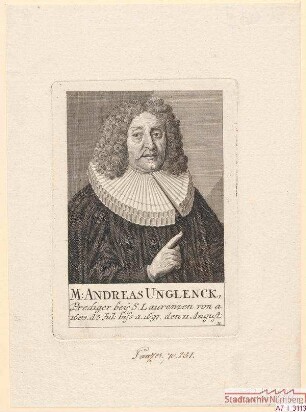 M. Andreas Unglenk, Prediger bei St. Lorenz