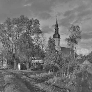 Blick auf die Lübbenauer Nikolaikirche.