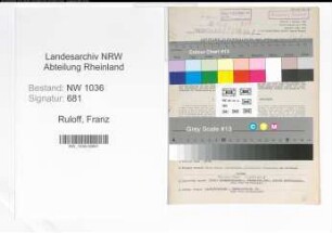 Entnazifizierung Franz Ruloff , geb. 21.11.1890 (Bautechniker)