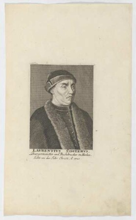 Bildnis des Laurentius Costerus