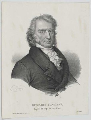 Bildnis des Benjamin Constant
