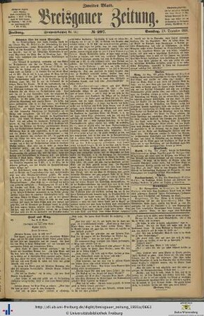 19.12.1891 (Zweites Blatt)