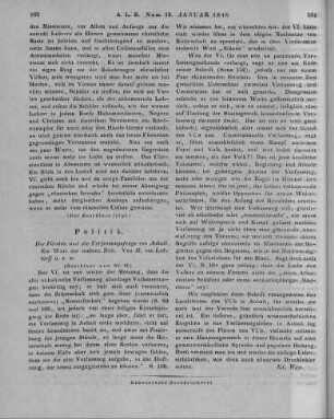 Lattorff, H.: Die Fürsten und die Verfassungsfrage von Anhalt. Ein Wort zur rechten Zeit. Berlin: Möser 1847 (Beschluss von Nr. 12)
