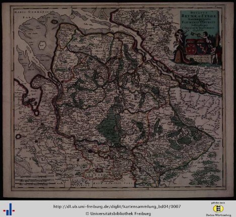 Ducatus Bremae et Ferdae maximaeque partis fluminis Visurgis descriptio