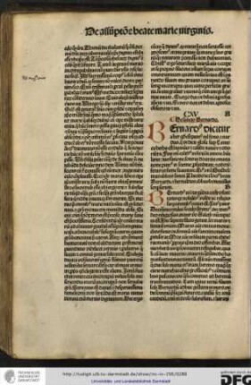 Bernardus in Burgundia Castrofontanis ex nobilibus valde ac religiosis parentibus ortus est, cuius pater Decelinus miles seculo strenuus nec minus deo religiosus...