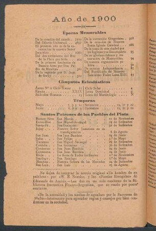 Santos patrones de los pueblos del Plata