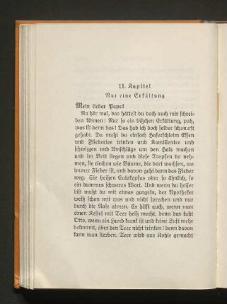 Nur eine Erkältung