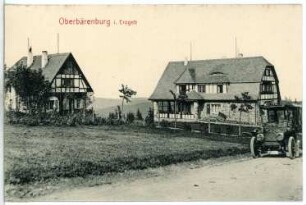 Oberbärenburg. Häuser