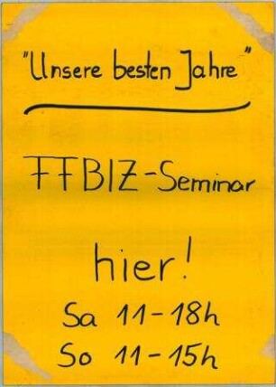 Unsere besten Jahre
