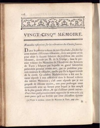 Vingt-cinq me Mémoire