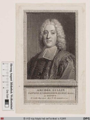 Bildnis Amédée Lullin