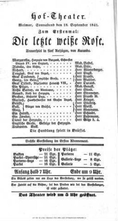 Die letzte weiße Rose
