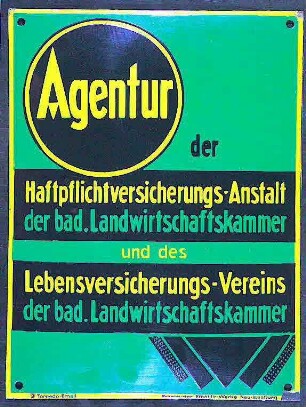 Agentur der Haftpflichtversicherungsanstalt