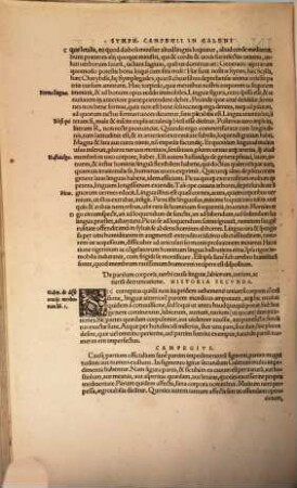 Claudii Galeni Pergameni Historiales Campi