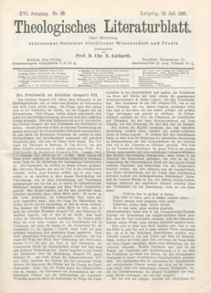 337-340 Die Publizistik im Zeitalter Gregor's VII.