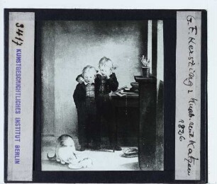 Kersting, Kinder mit Katzen (Privatsammlung)