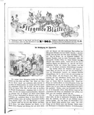 Fliegende Blätter. 40 = Nr. 965 - 990. [1864]
