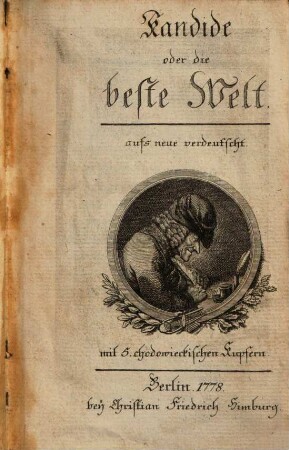 Kandide oder die beste Welt
