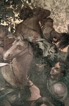 Diana und Apollo töten die Kinder der Niobe