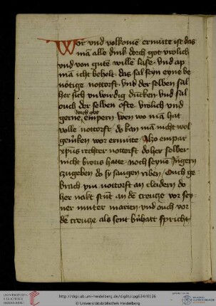 [Ps.-Albertus Magnus], Paradisus animæ, dt. (Auszug)