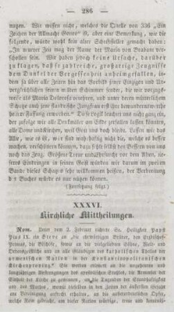 286-288 Kirchliche Mittheilungen