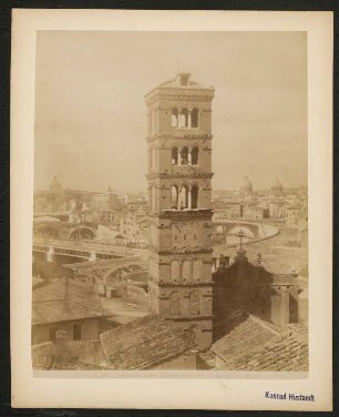 Santa Maria in Cosmedin, Rom: Ansicht des Campanile