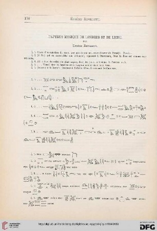 11: Papyrus magique de Londres et de Leide, [1]