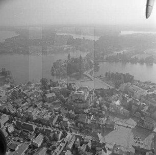 Altstadt von Schwerin : Blickrichtung Süden zur Schlossinsel