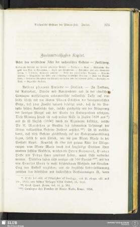 Zweiunddreißigstes Kapitel. Ueber das verschiedene Alter der vulkanischen Gesteine - Fortsetzung