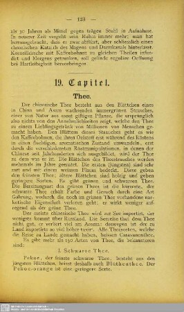 19. Capitel. Thee